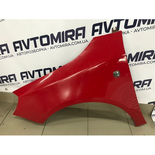 Крило переднє ліве (колір 8151) Skoda Fabia 2 2007-2014 5J0821021A